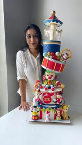 Ginger Garlic Flavour Cup Shape Cake1